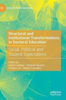 Couverture_Structural And Institutional Transformations In Doctoral Education