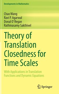 Front cover_Theory Of Translation Closedness For Time Scales