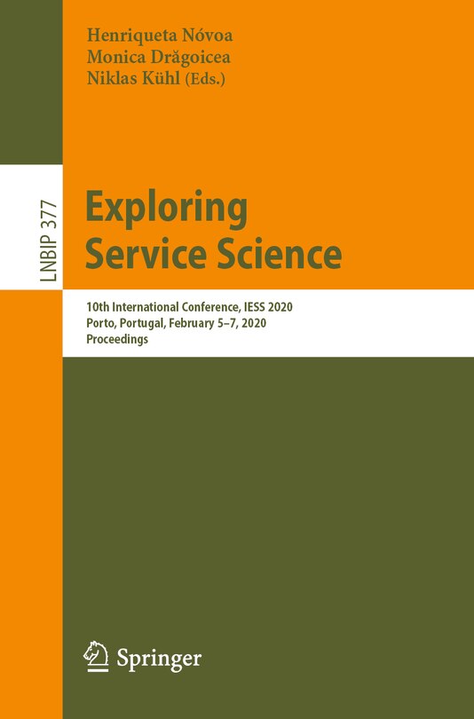 Front cover_Exploring Service Science