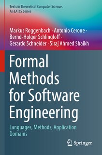 Front cover_Formal Methods for Software Engineering