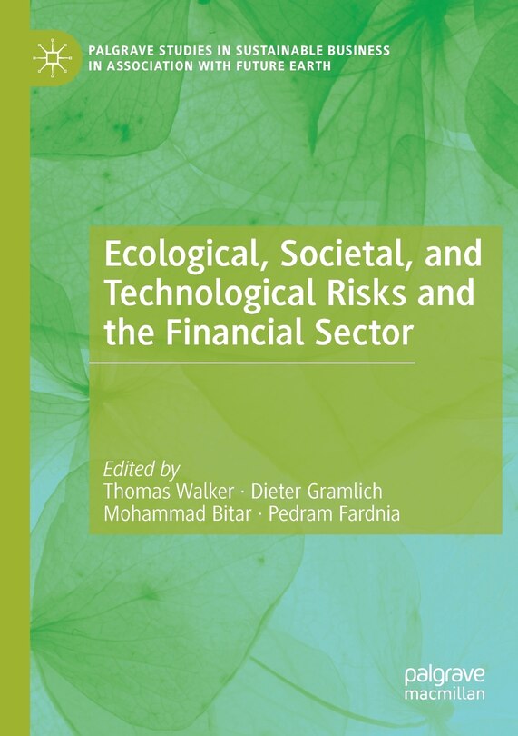 Front cover_Ecological, Societal, And Technological Risks And The Financial Sector