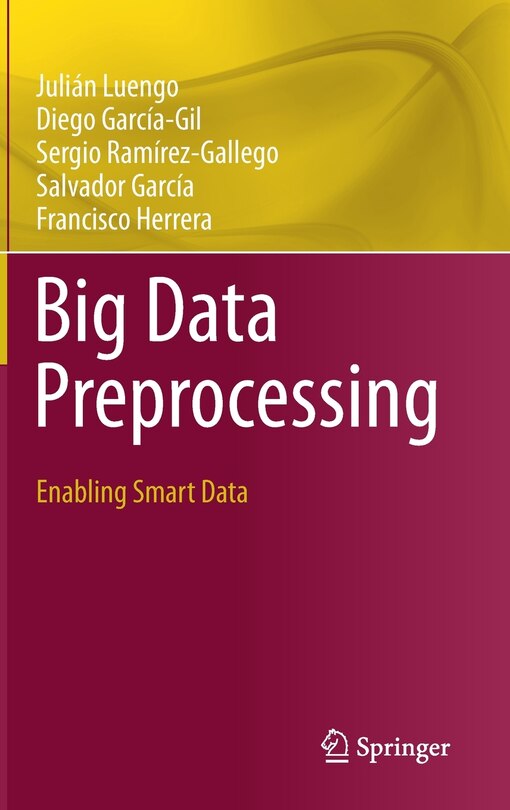 Front cover_Big Data Preprocessing