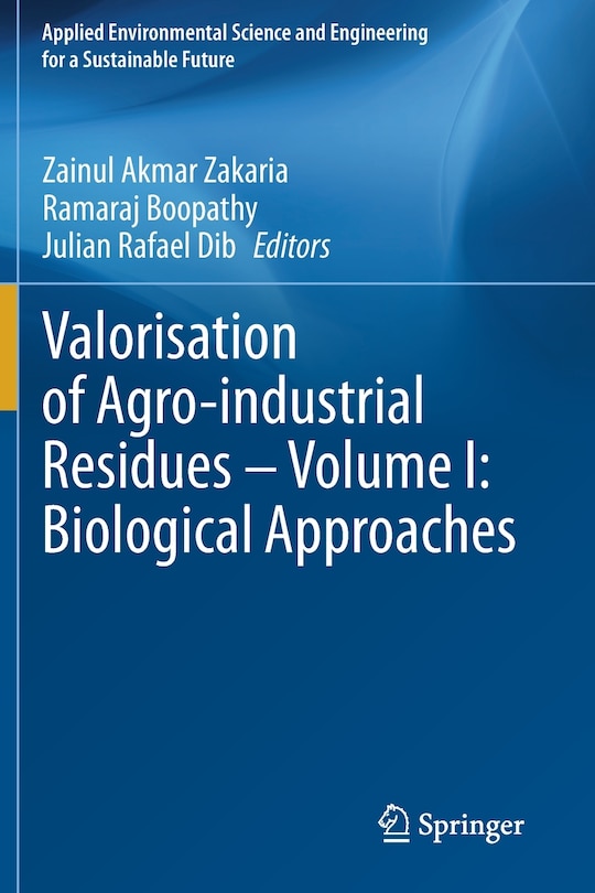 Couverture_Valorisation Of Agro-industrial Residues - Volume I