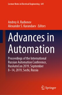 Front cover_Advances in Automation