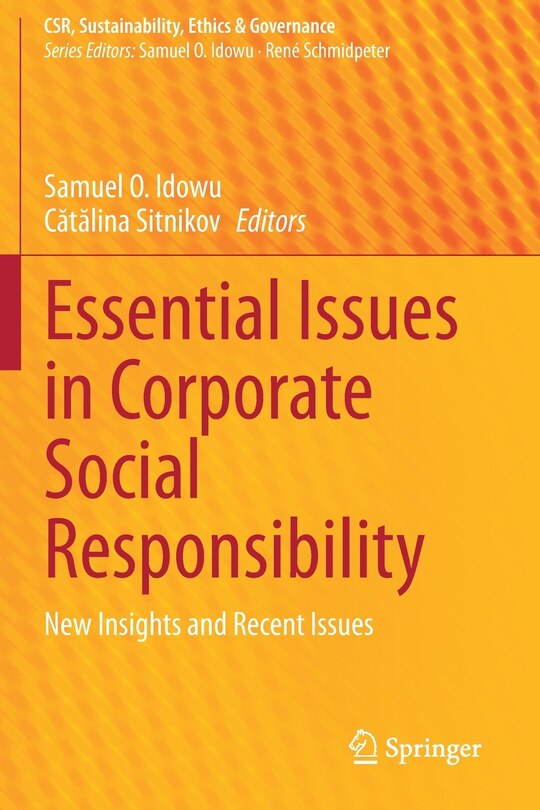 Front cover_Essential Issues In Corporate Social Responsibility