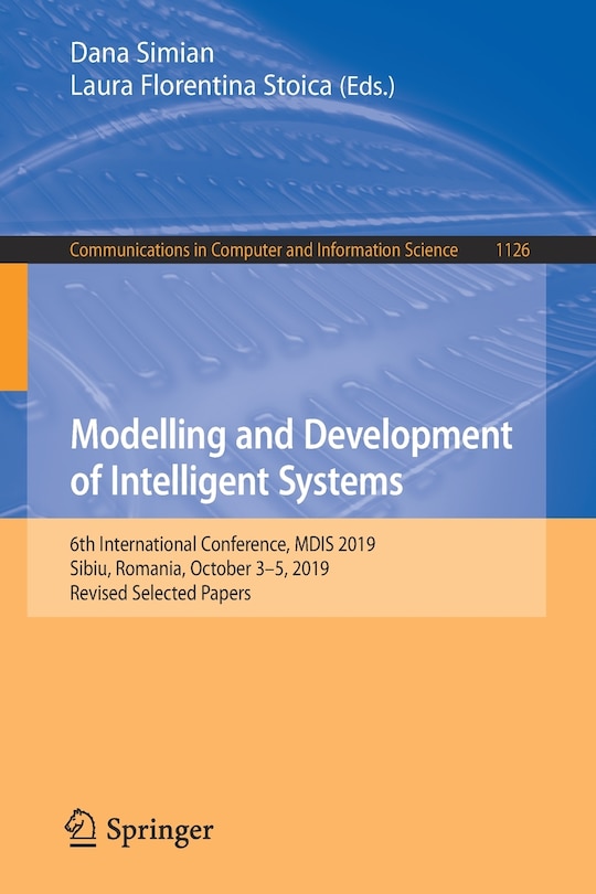 Front cover_Modelling And Development Of Intelligent Systems