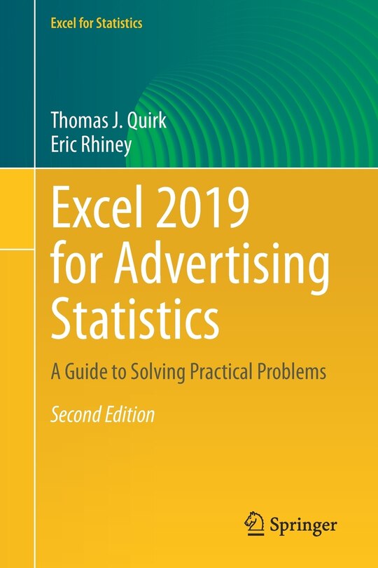 Couverture_Excel 2019 For Advertising Statistics