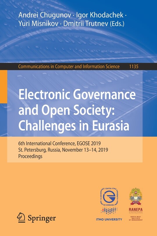 Front cover_Electronic Governance and Open Society