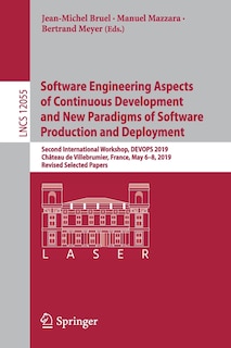 Couverture_Software Engineering Aspects of Continuous Development and New Paradigms of Software Production and Deployment
