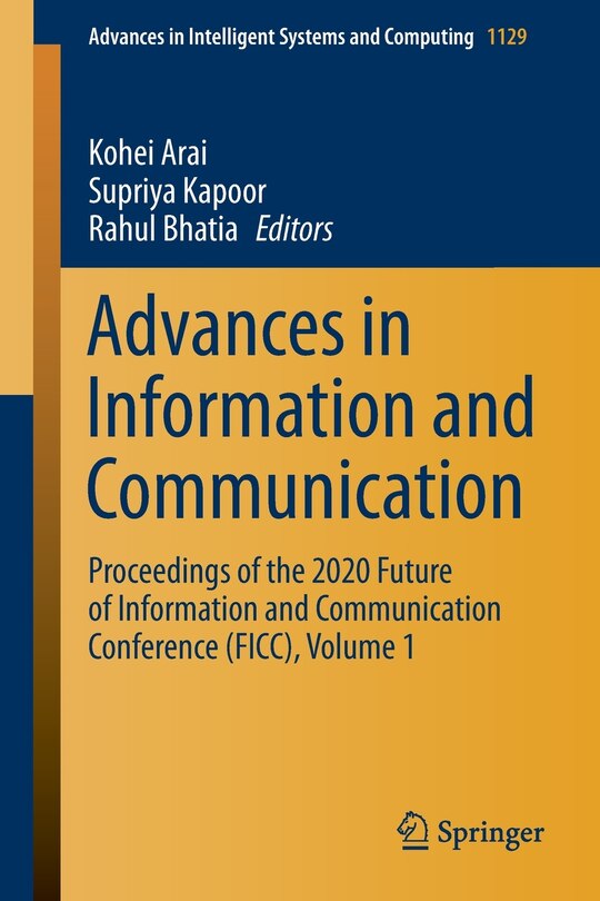 Couverture_Advances In Information And Communication