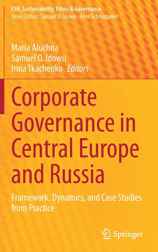 Couverture_Corporate Governance In Central Europe And Russia
