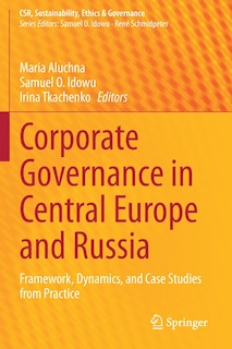 Front cover_Corporate Governance In Central Europe And Russia