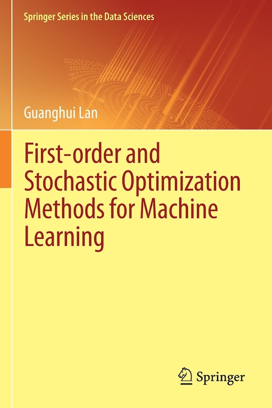 Couverture_First-order And Stochastic Optimization Methods For Machine Learning