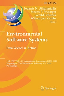 Couverture_Environmental Software Systems. Data Science in Action