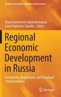 Front cover_Regional Economic Development In Russia