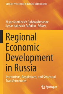 Front cover_Regional Economic Development In Russia