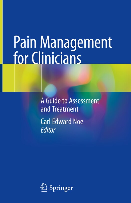 Front cover_Pain Management For Clinicians
