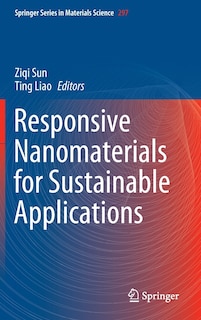 Couverture_Responsive Nanomaterials For Sustainable Applications