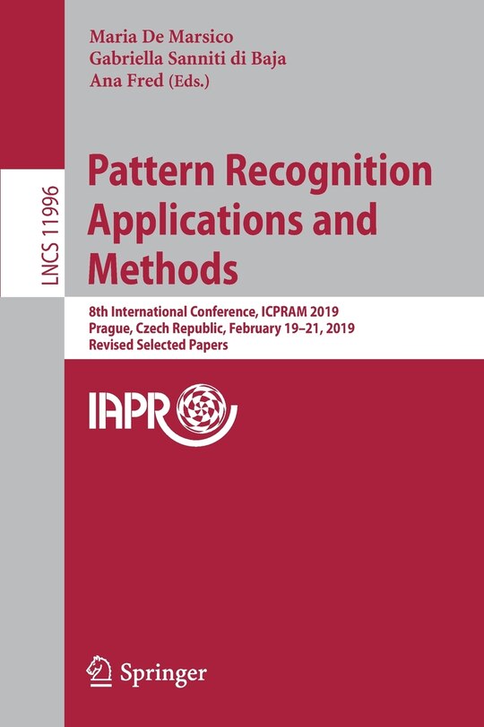 Couverture_Pattern Recognition Applications and Methods