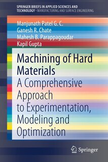 Front cover_Machining Of Hard Materials