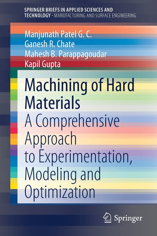 Front cover_Machining Of Hard Materials