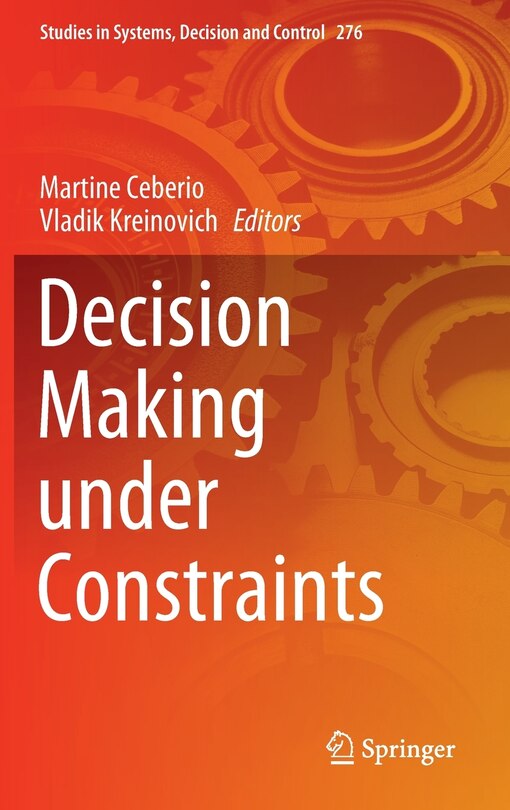 Front cover_Decision Making Under Constraints