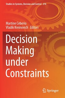 Front cover_Decision Making under Constraints