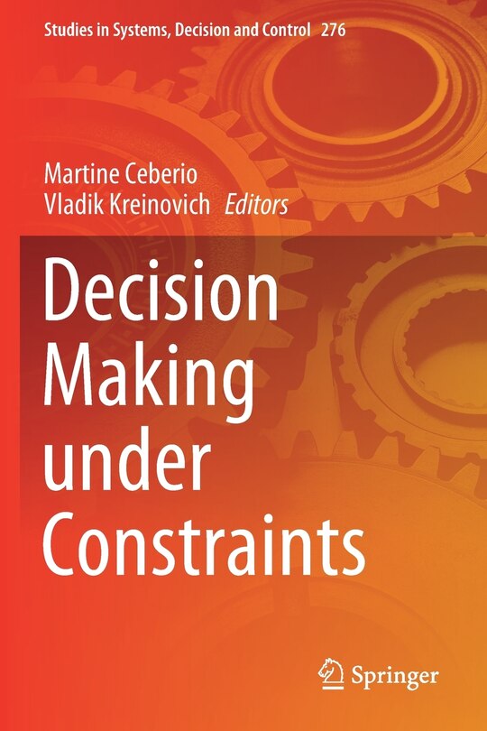 Front cover_Decision Making under Constraints
