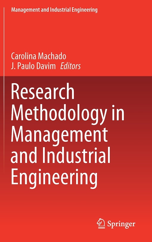Front cover_Research Methodology In Management And Industrial Engineering