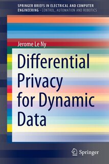 Couverture_Differential Privacy For Dynamic Data