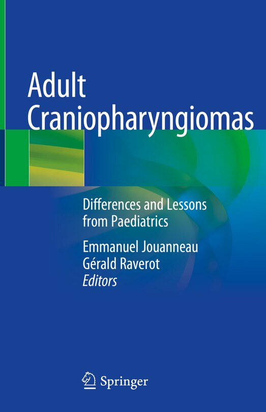 Couverture_Adult Craniopharyngiomas