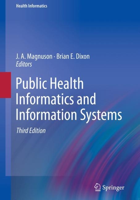 Front cover_Public Health Informatics And Information Systems