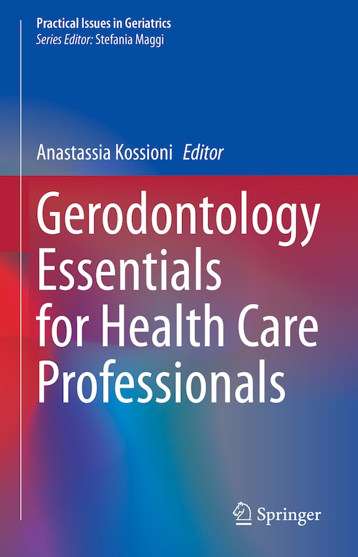 Couverture_Gerodontology Essentials For Health Care Professionals