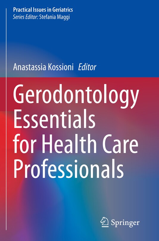Couverture_Gerodontology Essentials For Health Care Professionals