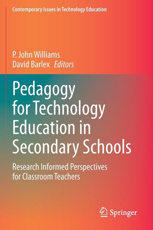 Front cover_Pedagogy For Technology Education In Secondary Schools