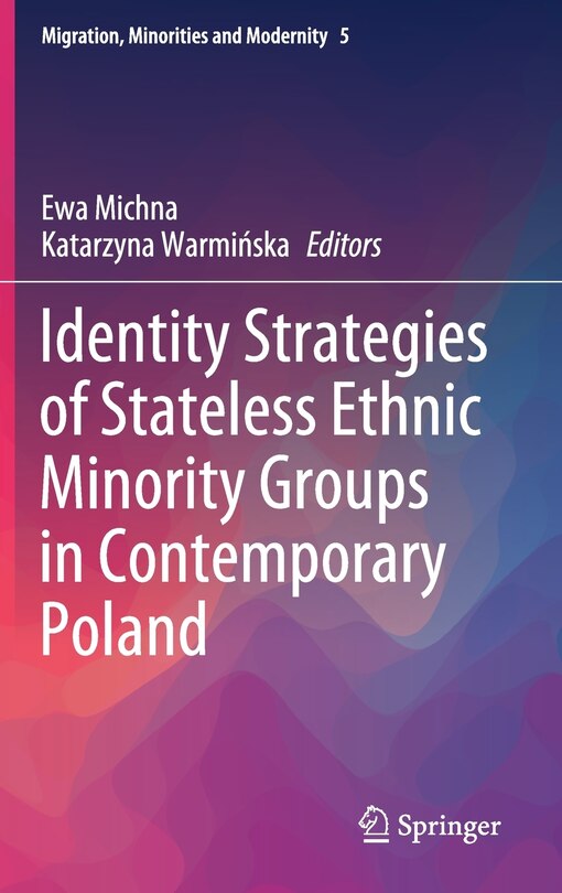 Couverture_Identity Strategies Of Stateless Ethnic Minority Groups In Contemporary Poland
