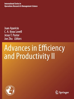 Front cover_Advances in Efficiency and Productivity II