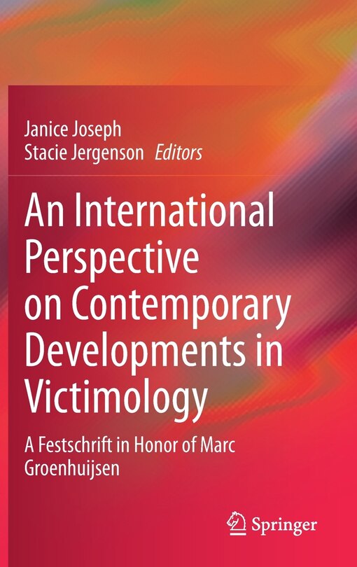 Couverture_An International Perspective On Contemporary Developments In Victimology