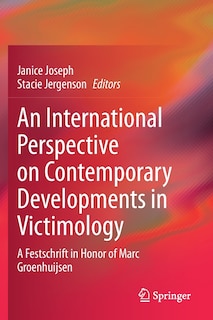 Couverture_An International Perspective On Contemporary Developments In Victimology