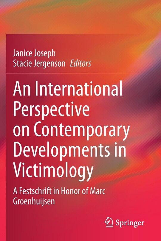 Couverture_An International Perspective On Contemporary Developments In Victimology
