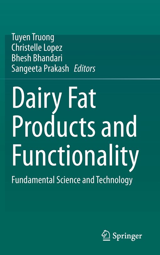 Couverture_Dairy Fat Products And Functionality