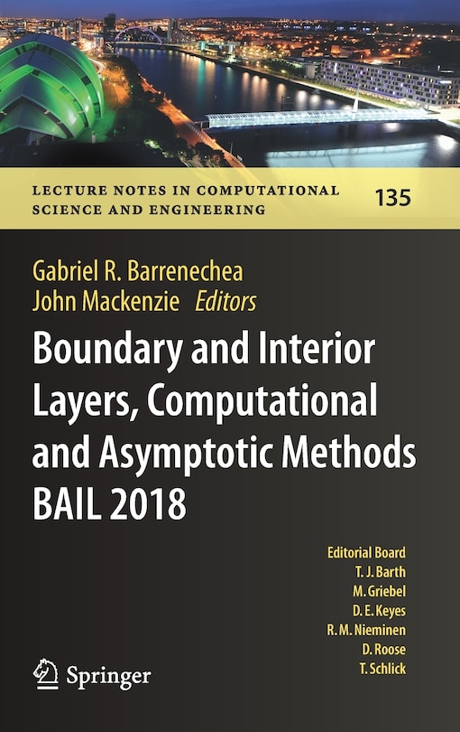 Front cover_Boundary And Interior Layers, Computational And Asymptotic Methods Bail 2018