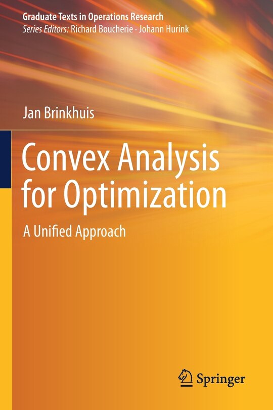 Couverture_Convex Analysis For Optimization