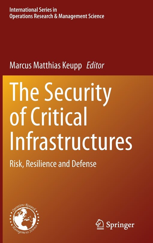 Front cover_The Security Of Critical Infrastructures