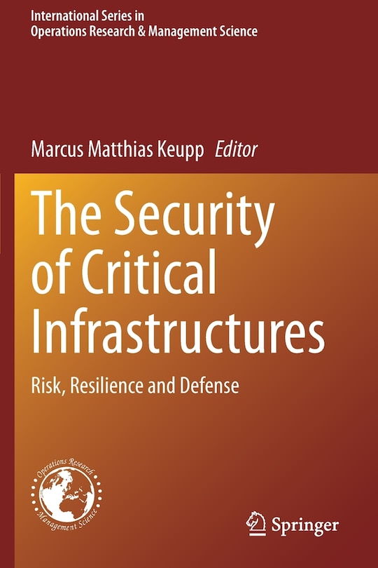 Front cover_The Security Of Critical Infrastructures