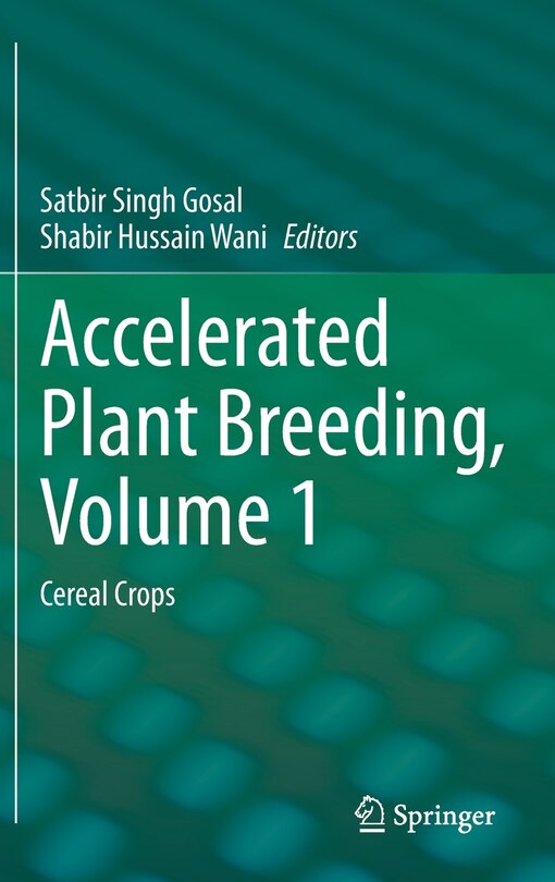 Front cover_Accelerated Plant Breeding, Volume 1