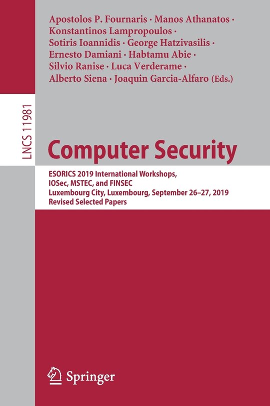 Front cover_Computer Security