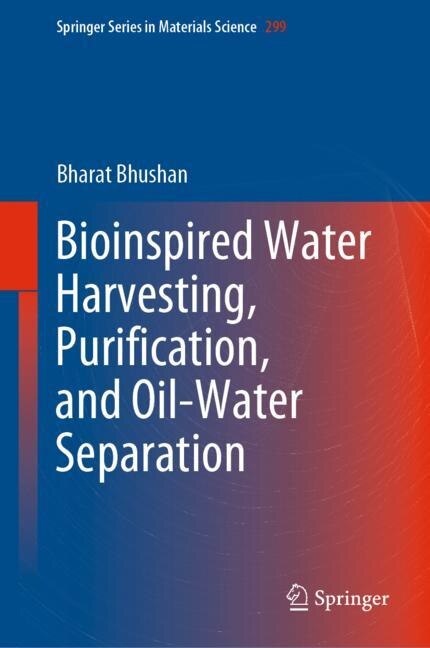 Front cover_Bioinspired Water Harvesting, Purification, And Oil-water Separation