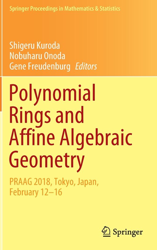 Couverture_Polynomial Rings and Affine Algebraic Geometry