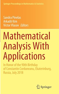 Front cover_Mathematical Analysis With Applications